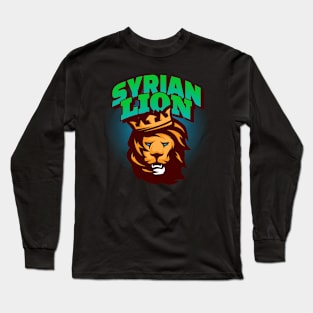 Syrian Lion Long Sleeve T-Shirt